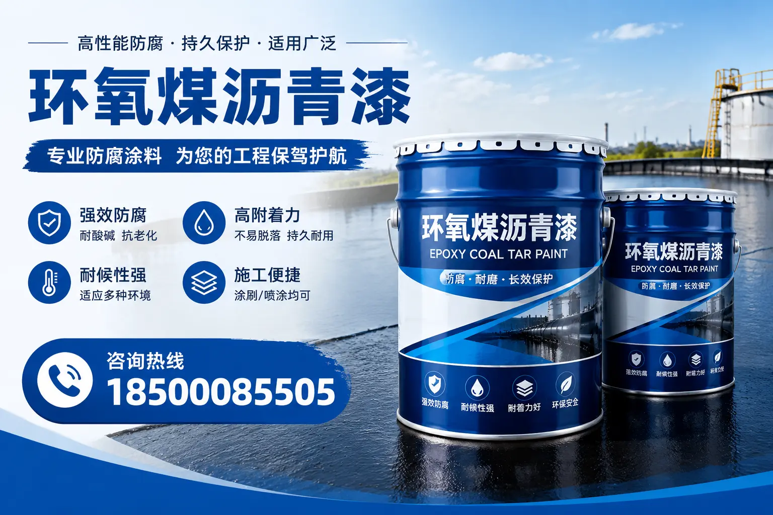 环氧煤沥青漆与其他漆类的比较，恩施用户的选择依据